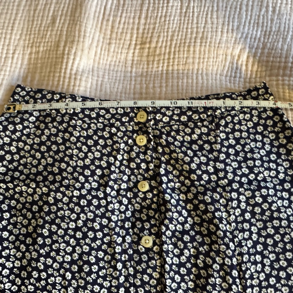 GAP Blue Floral Midi Skirt - Picture 5 of 5